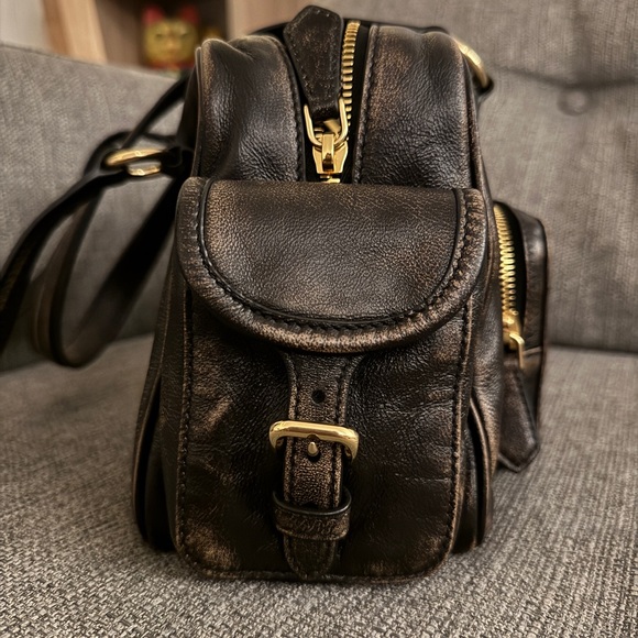 Miu Miu Pocket Nappa Leather Top-Handle Bag - Picture 5 of 10